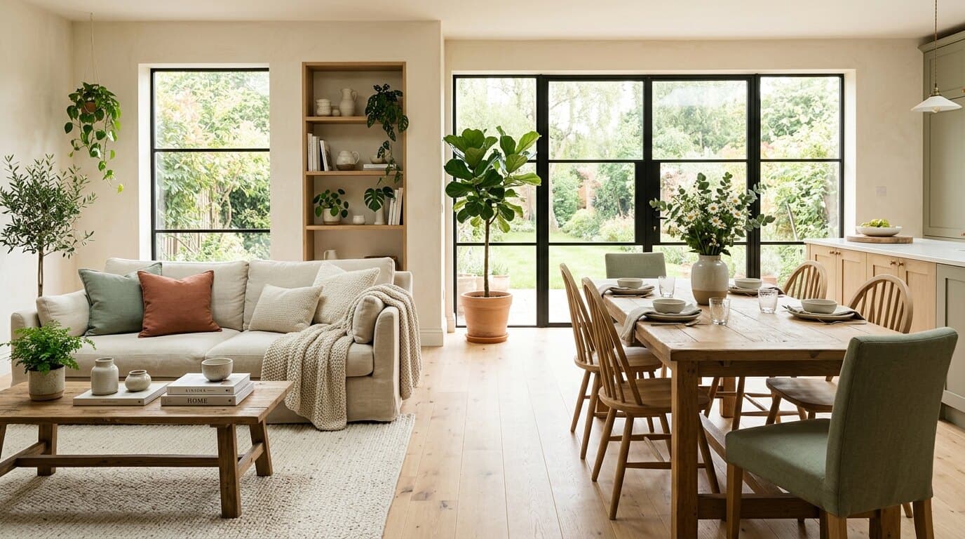 A bright, lived-in Acre home interior